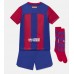 Barcelona Dětské Oblečení Domácí Dres 2023-24 Krátkým Rukávem (+ trenýrky)